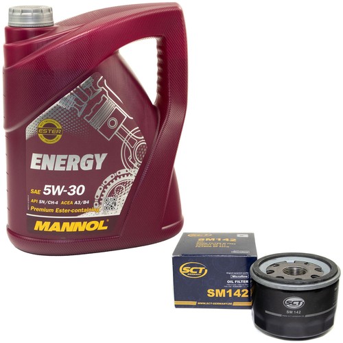 Motoröl set liter - 5,