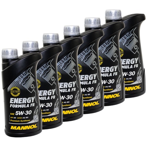 Motoröl 1 liter - motoröl, 6x