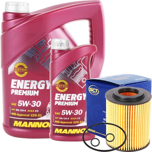 Sct ölfilter 6l mannol - sct, +