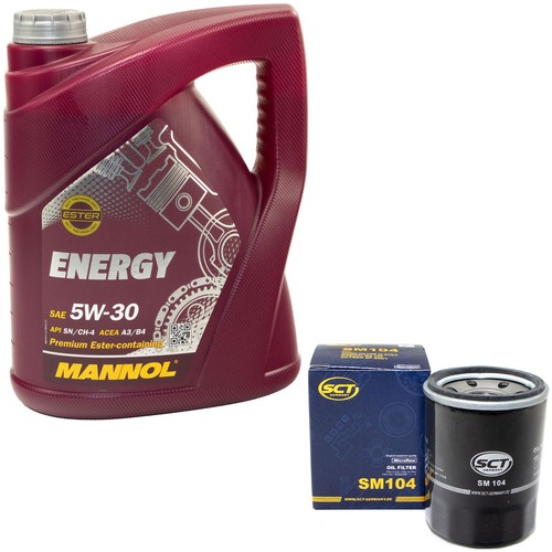 Motoröl set liter - 5w-30,