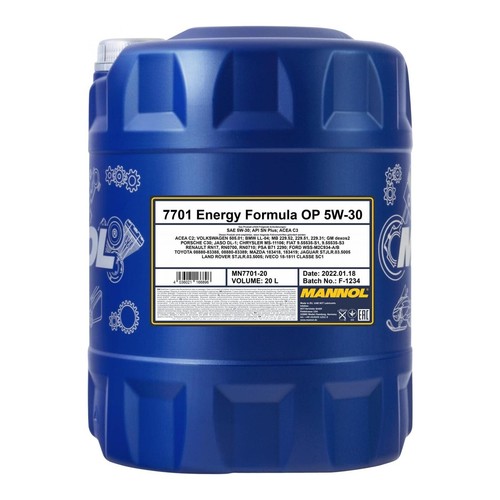 Mannol mn7701 motoröl - mannol, mn7701-20