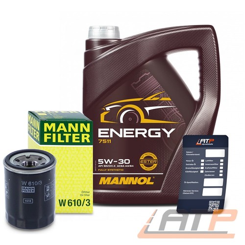 Mann ölfilter 5w 30 für - Ölfilter,