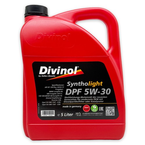 Divinol syntholight dpf - syntholight, 5w-30