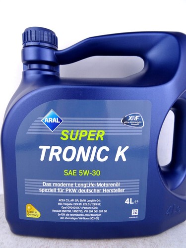 Aral motoröl super tronic - super,