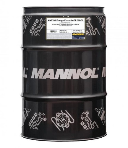 Liter mannol energy - 60, formula